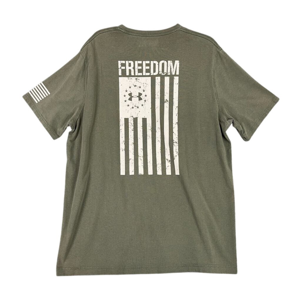 Under Armour‎ Freedom Mens XL HeatGear Tactical Military Patriotic Performance